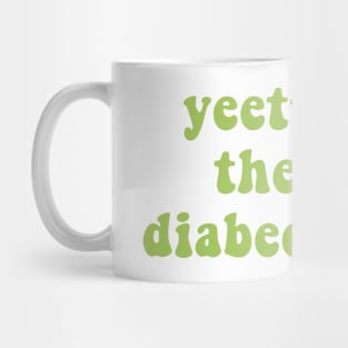 Yeetus The Diabeeuts - Green Mug